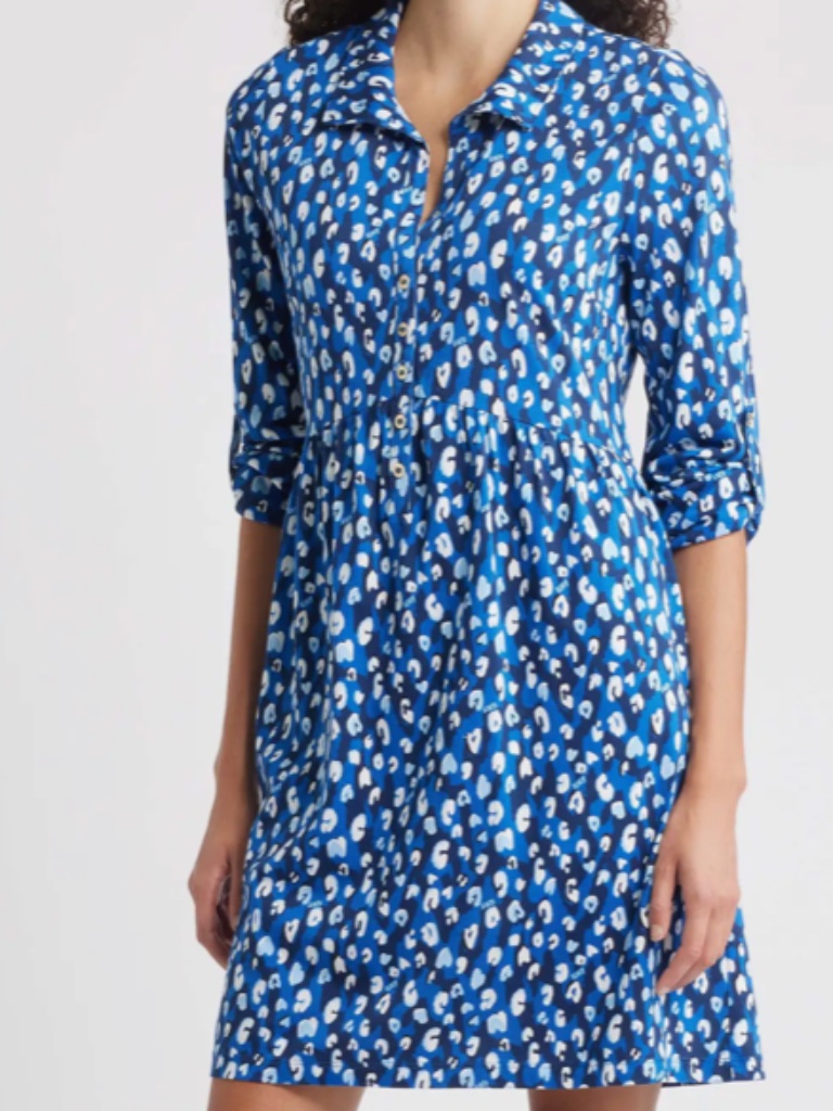 Lilly Pulitzer Saralyn Dress - Starlight Blue Nwt
